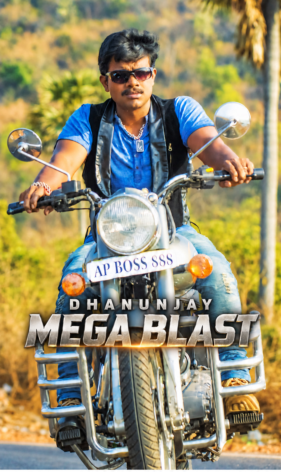 Mega Blast project poster
