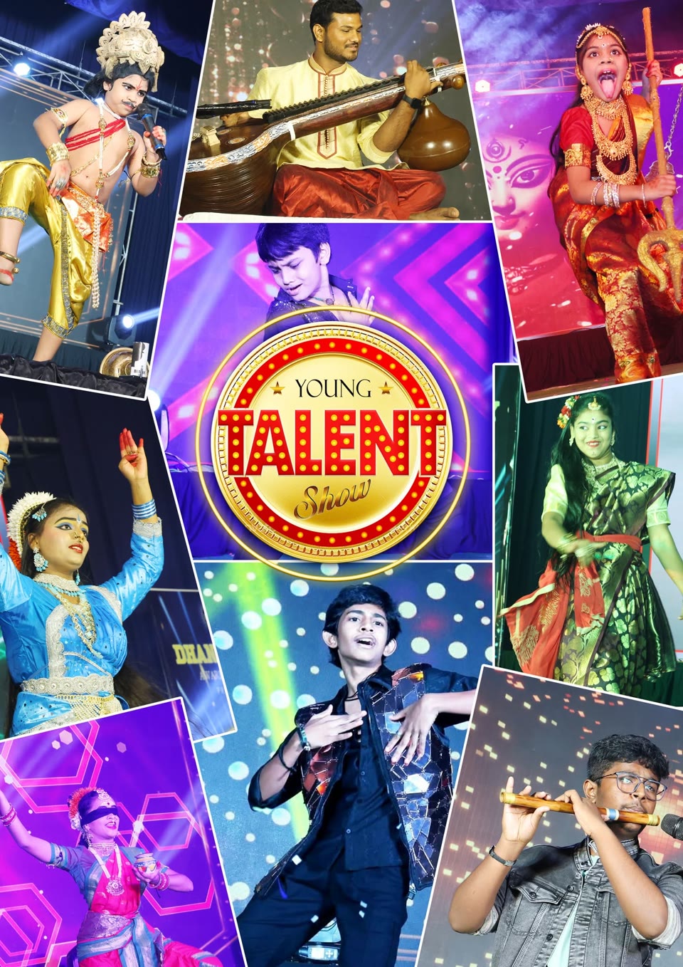 Young Talent Show 2025 event poster